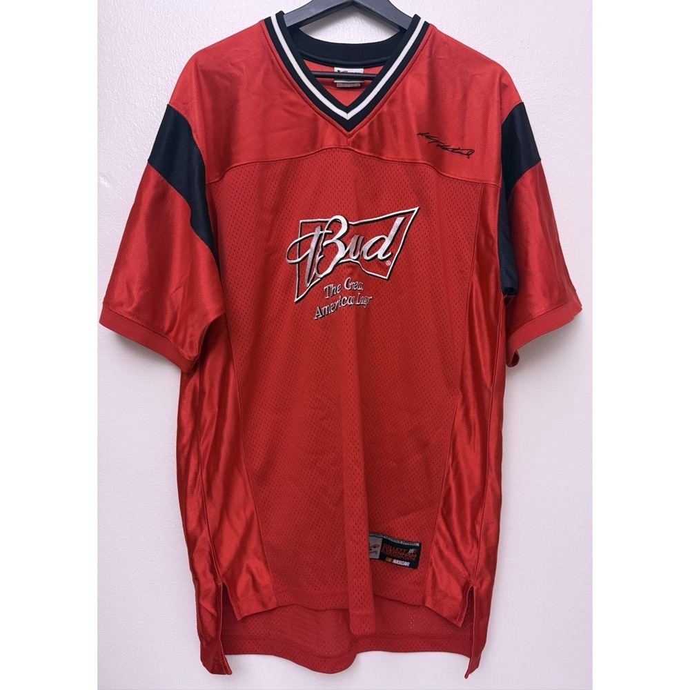 VTG Chase Authentics Men's NASCAR Kasey Kahne #9 Bud Budweiser Football Jersey M